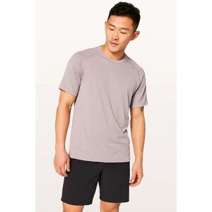 Lululemon Pale Pink Purple Lilac Technical Sports Shirt Size Large